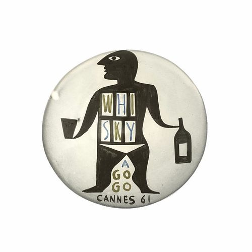 Null Roger CAPRON (1922-2006)

Coupelle Whisky à go go Cannes 1961

Céramique ém&hellip;