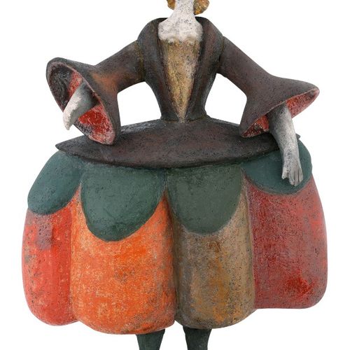 Null Roger CAPRON (1922-2006)

Femme provençale circa 2000

Céramique (raku) éma&hellip;