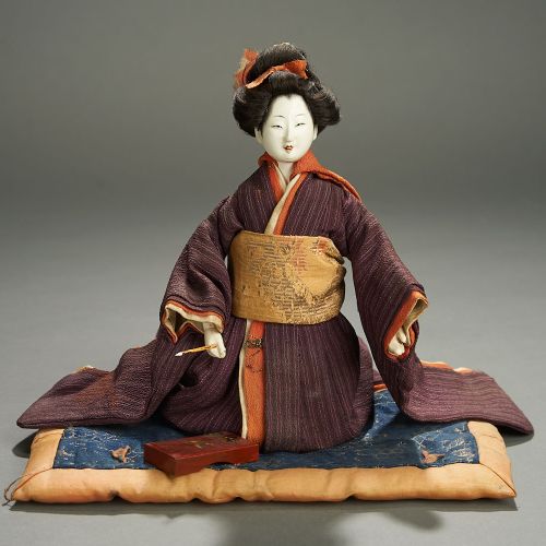 Classic Anesama Mitsuore-ningyo (Triple-jointed Elder Sister Doll), Edo Period 1&hellip;
