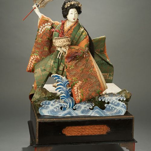 Impressive Takeda-ningyo (Theatrical Doll) of Otohime, the Undersea Princess. Ed&hellip;