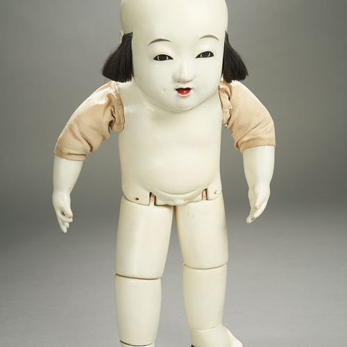 Special Mitsuore-ningyo (Triple-jointed Doll) of a Merchant's Child, Edo Period &hellip;
