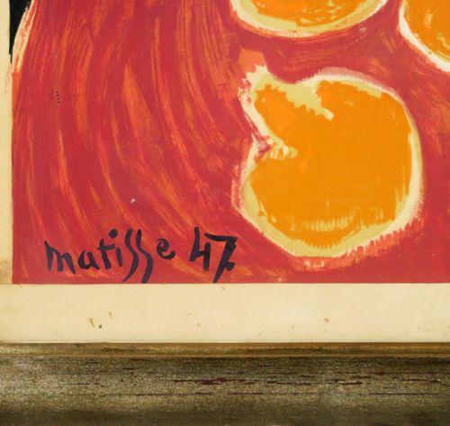 MATISSE Henri (1869 - 1954) MATISSE HENRI (1869 - 1954) impression planographiqu&hellip;