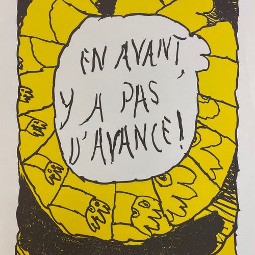 ALECHINSKY (Pierre). "罗兰 加洛斯"（1988年）。海报。尺寸：73.5 x 54.5厘米（Charron，109）/IDEM。"En a&hellip;