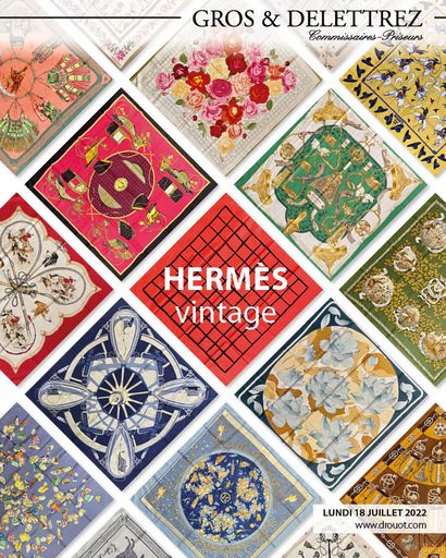 Hermès Vintage - 150 soieries (carrés, gavroches,...)