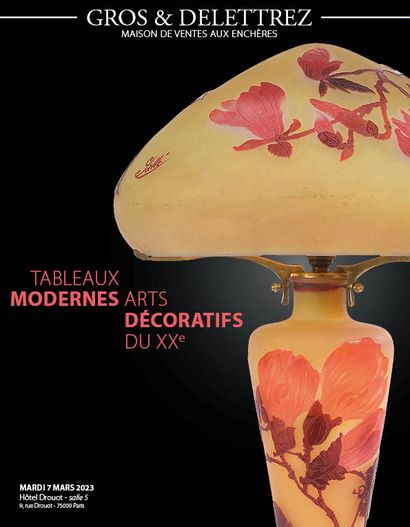 Tableaux modernes /</br>arts décoratifs du XXe