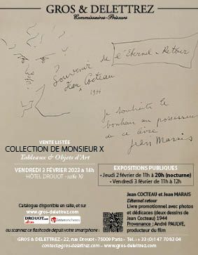 Collection de Monsieur X - Tableaux & Objets d'Arts