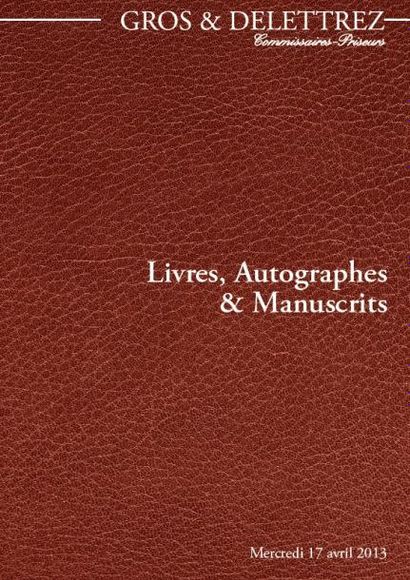 Livres, Autographes & Manuscrits