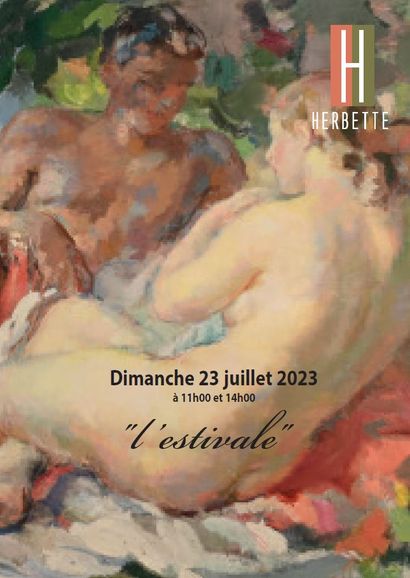L'ESTIVALE : FURNITURE AND ART OBJECTS - ANCIENT, XIXth AND MODERN TABLES - Catalog sale