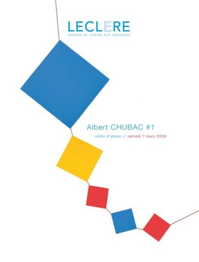 Albert CHUBAC : Vente d'Atelier #1