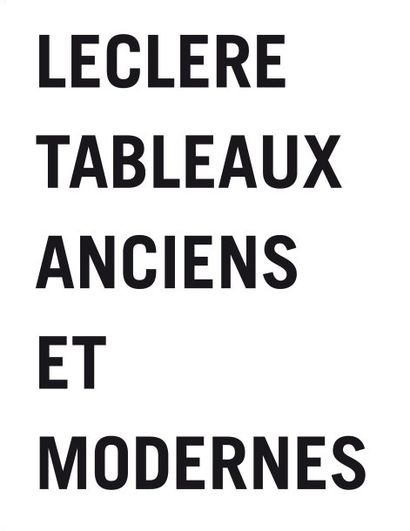 Tableaux anciens et modernes
