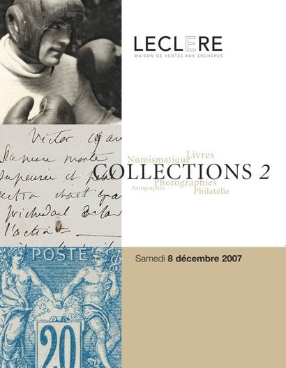 Collection 2 : Photographies Anciennes, Documents Autographes, Timbres, Monnaies