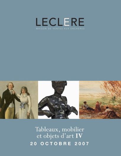 Tableaux Anciens et Modernes, Sculptures, Mobilier, Objets d'Art