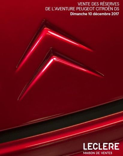Vente des réserves de l’Aventure Peugeot Citroën DS