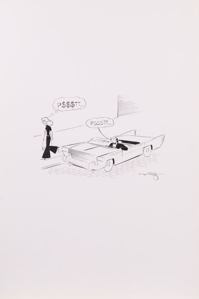 Henri Morez's drawings workshop: humorous press drawings