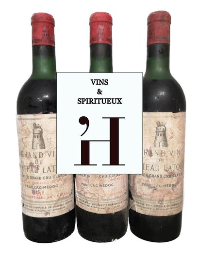 SALE 3 : WINES & SPIRITS LIVE - lot 639 to 974 ONLINE