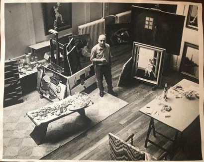 Atelier du peintre Henri Morez (ou Hers Askenasi 1922-2017)