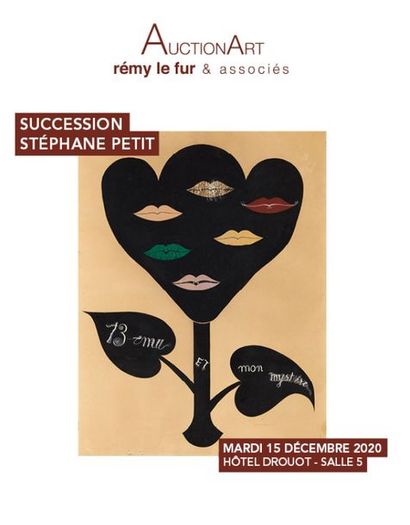 Succession Stéphane Petit - surréalisme, dessins, tableaux, sculptures, art contemporain