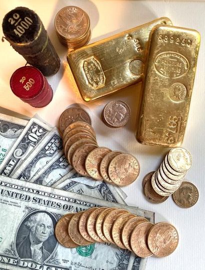 ANTIQUE AND MODERN JEWELRY | GOLD COINS & BARS