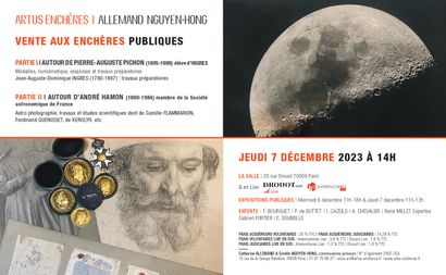 AROUND PIERRE-AUGUSTE PICHON (1805-1900) | NUMISMATICS, OLD DRAWINGS, PHOTO ASTRONOMY