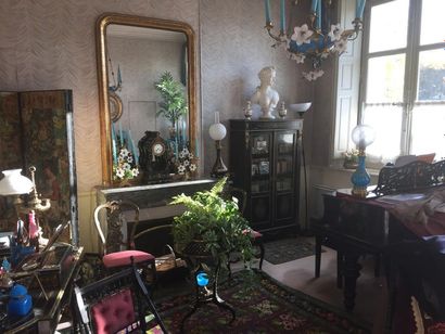 Collection Eveline Schlumberger, un boudoir Napoléon III sur l'ile Saint Louis