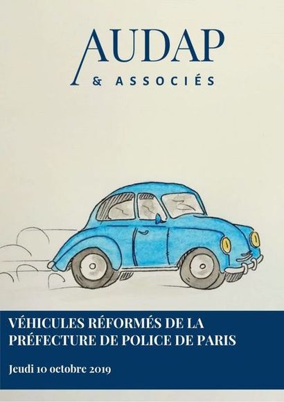 Vente de véhicules réformés de la Préfecture de Police de Paris