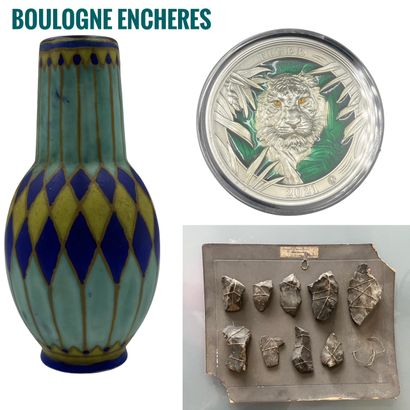 Vente courante online only - Archéologie - Estampes - Céramique - Verrerie - Argenterie- objets d'art et mobilier courant