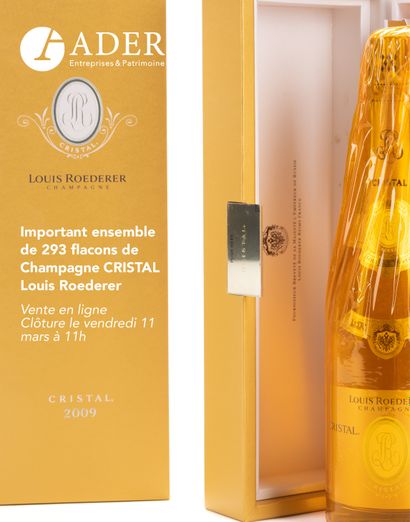 [VENTE EN LIGNE] Un trésor caché au coeur du Marais : important ensemble de 293 flacons de champagne CRISTAL - Louis Roederer