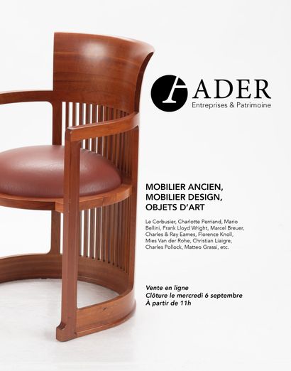 [VENTE EN LIGNE] Mobilier ancien, Mobilier design, Objets d’art