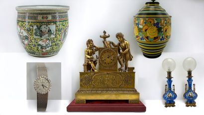 Online sale - Works of art and Boch Keramis vase collection (Charles CATTEAU and others...)