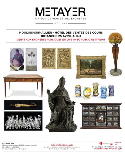 TABLEAUX, MOBILIER, OBJETS D'ART ET DE COLLECTION