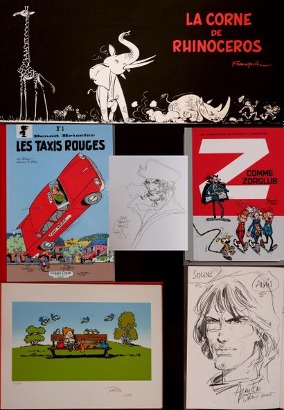 COLLECTION OF COMICS BY THE PUBLISHER P. MARTY (I)