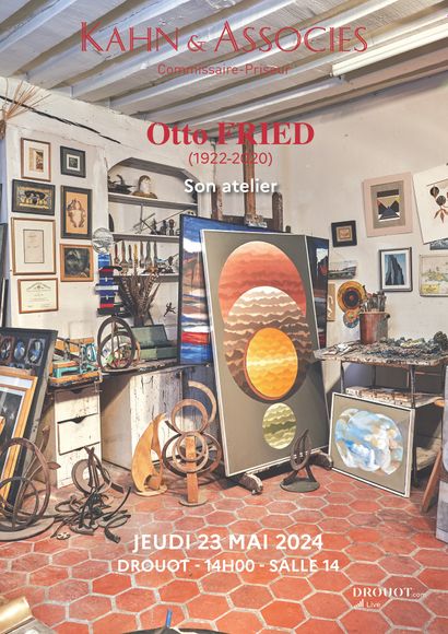 Otto Fried (1922-2020) : Son atelier