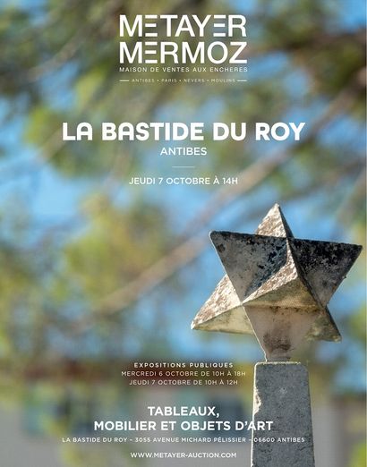 PAINTINGS, FURNITURE AND ART OBJECTS - AT THE BASTIDE DU ROY (ANTIBES)