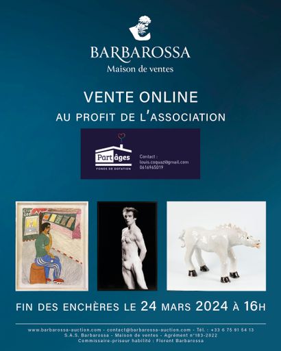 Collectors' collection Charity sale to benefit the Partâges fund