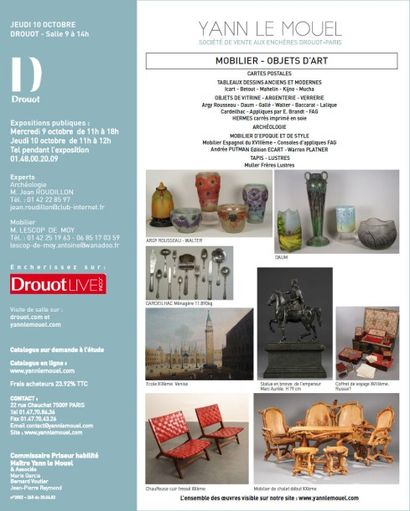 MOBILIER & OBJETS D'ART