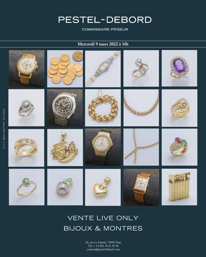 JEWELRY & WATCHES LIVE ONLY