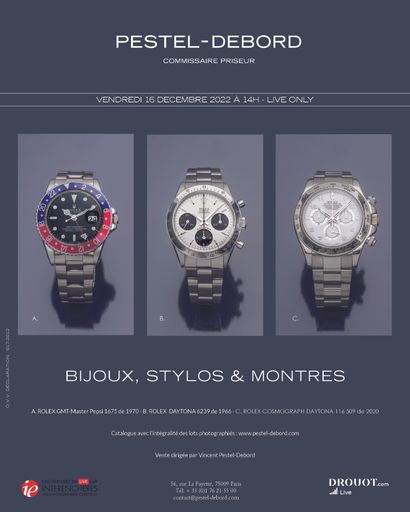 BIJOUX, MONTRES & STYLOS