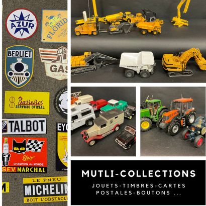 MULTI-COLLECTIONS (Modélisme automobile et ferroviaire, Jouets, Bandes dessinées, Collection de timbres...)