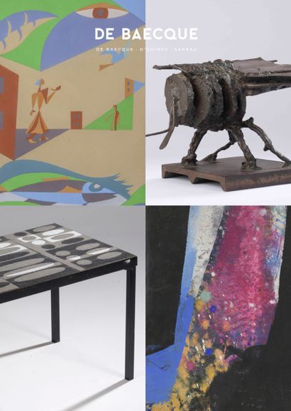 ARTS OF THE 20TH CENTURY : PAINTINGS - SCULPTURES - DESIGN