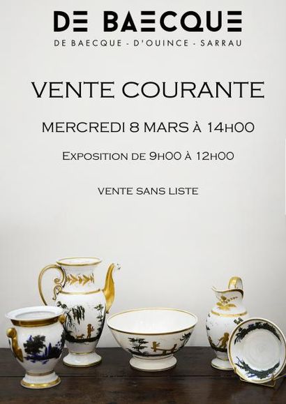 VENTE COURANTE