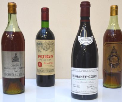 GRANDS VINS & VIEUX ALCOOLS   à 14 h - 2EME JOUR - EXPERT : C. MARATIER - DU LOT 425 à LA FIN DE LA VENTE