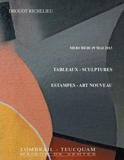 Tableaux XIXe Siècle, Modernes et contemporains,Sculptures - Estampes - Art 1900