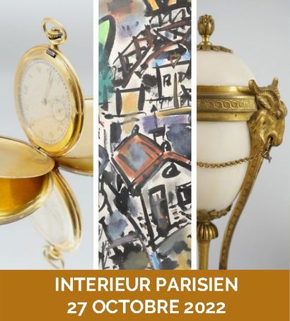 INTERIEUR PARISIEN - Tableaux anciens et Modernes, Mobilier et Objets d'art 