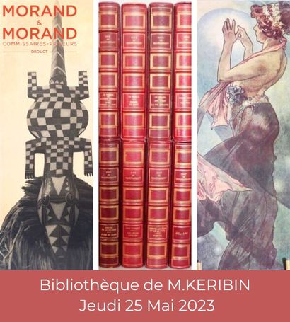 BIBLIOTHEQUE D’UN AMATEUR « ARTS, CULTURE & VOYAGES » Collection de M.GUY KERIBIN