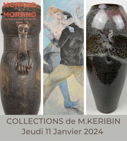 COLLECTIONS de M.KERIBIN : Tableaux Contemporains, Céramique & Art Africain