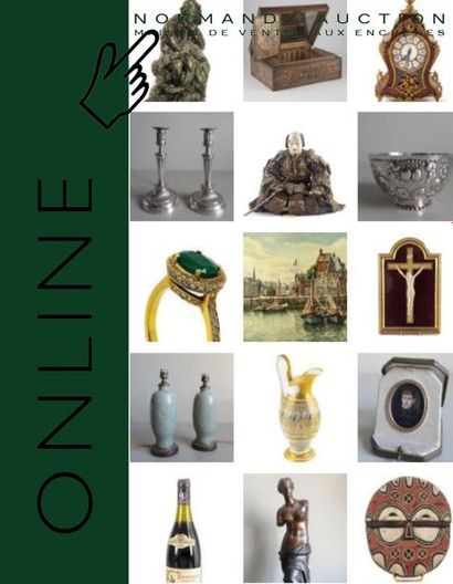 Vente Online de NOEL : Bijoux - Mode - Argenterie - Arts de la table - Vins - Tableaux anciens et modernes - Sculptures - Art d'Afrique - Art d'Asie - Art Sacré - Jouets - Objets d'art