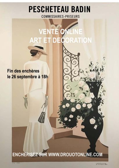 ONLINE SALE - ART OF LIVING from 21 to 26 SEPTEMBER