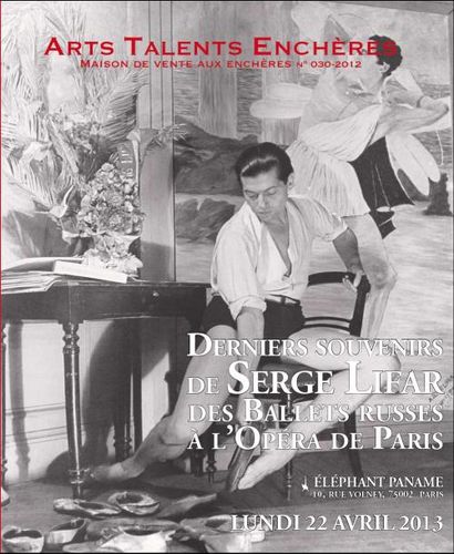 DERNIERS SOUVENIRS DE SERGE LIFAR. DES BALLETS RUSSES À L'OPÉRA DE PARIS