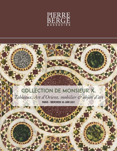 Collection de Monsieur X. : Tableaux, Art d'Orient, mobilier & objets d’art