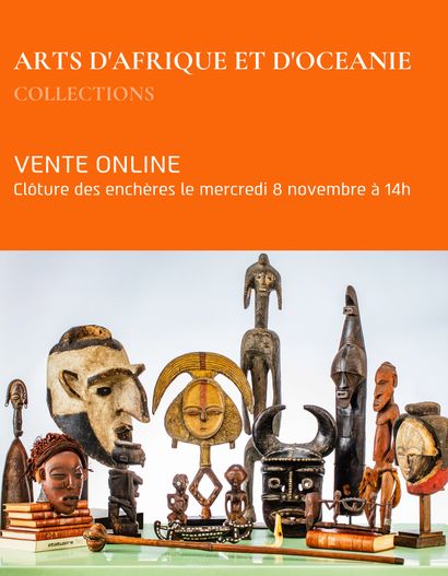 VENTE ONLINE - COLLECTIONS - ARTS D'AFRIQUE ET D'OCEANIE